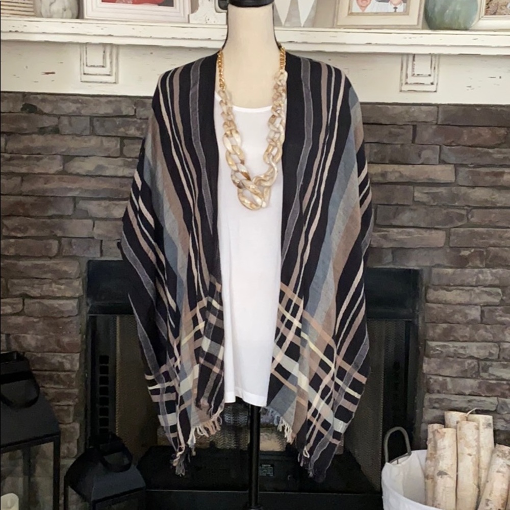 Women’s Striped Kimono